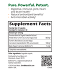 turmeric supplement facts